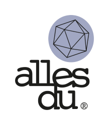 Referenz für Business- und Branding - Fotografie | Logo "Alles du"
